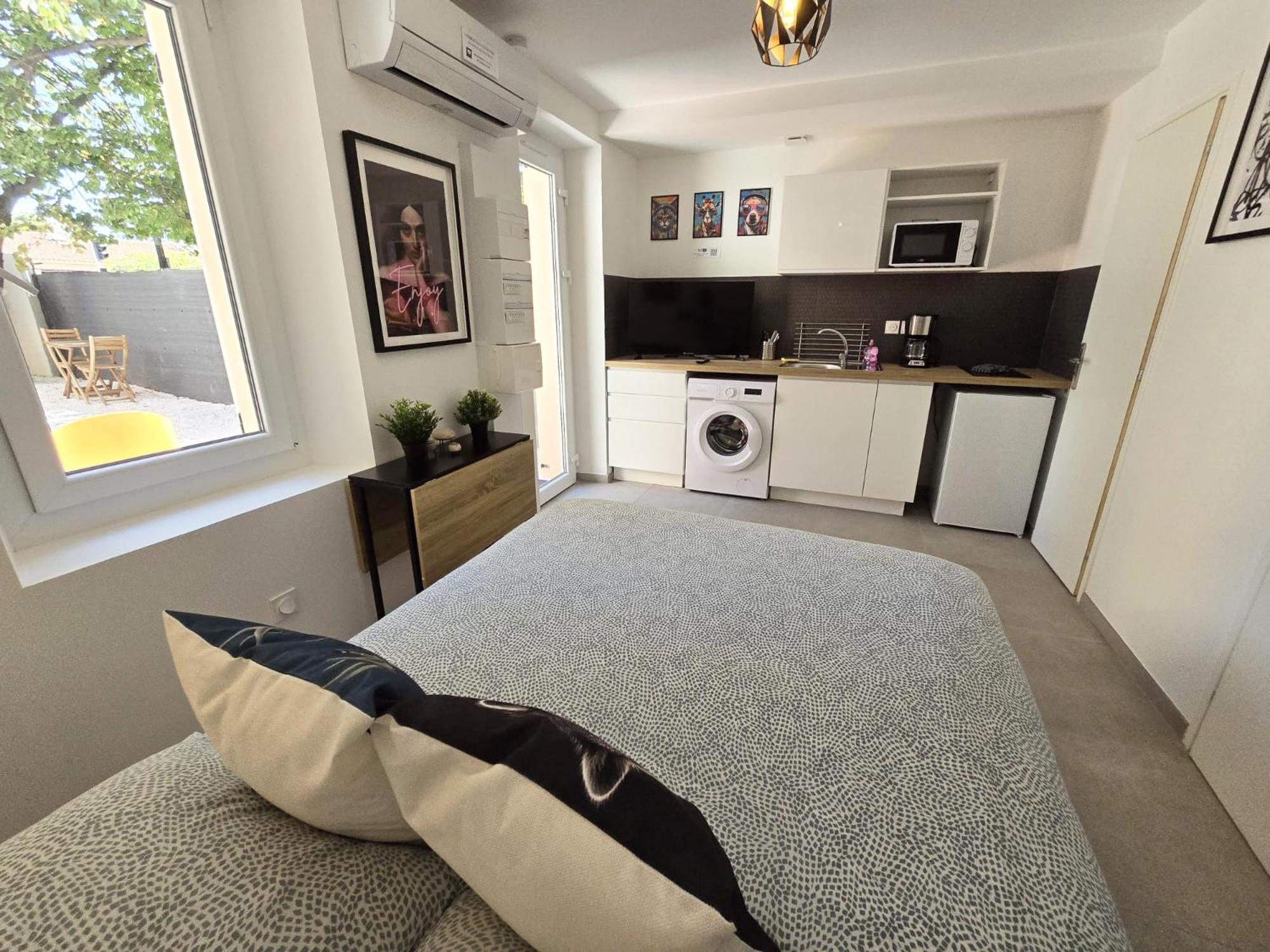 Gregbnb - Studio 17M2 - Terrasse - Clim - Ouest - 5 Tulon Zewnętrze zdjęcie