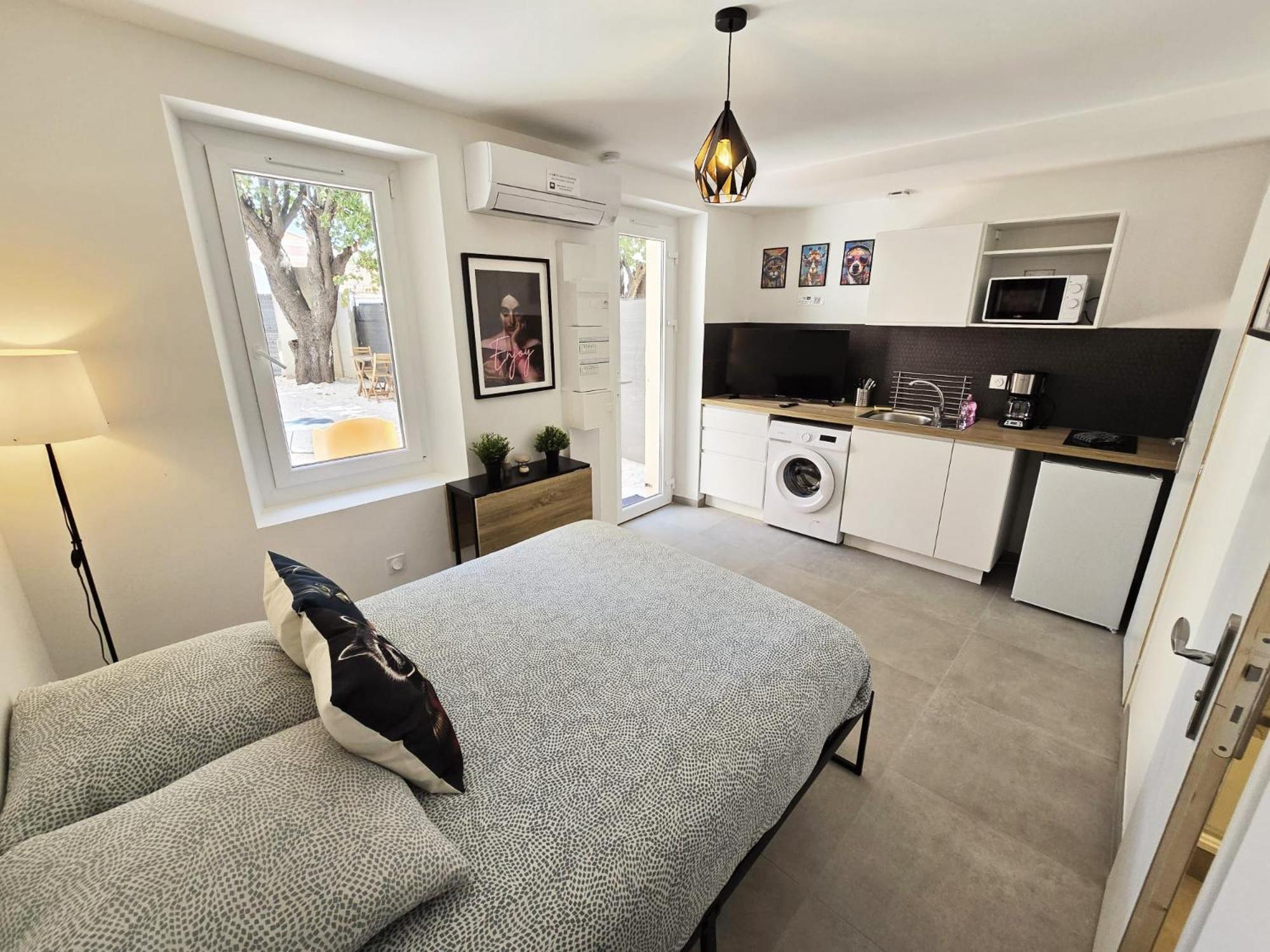 Gregbnb - Studio 17M2 - Terrasse - Clim - Ouest - 5 Tulon Zewnętrze zdjęcie